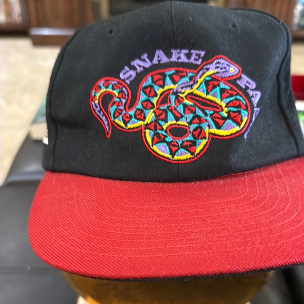 Marlboro Snake Pass Black and Red Snake Adventure Club Embroidered Cap